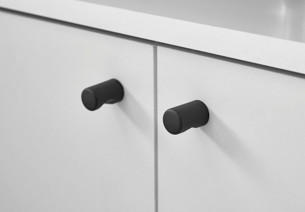 Waschbeckenunterschrank Kairo B: 60 cm Weiß - Weiß, MODERN, Holzwerkstoff (60/60/35cm) - MID.YOU