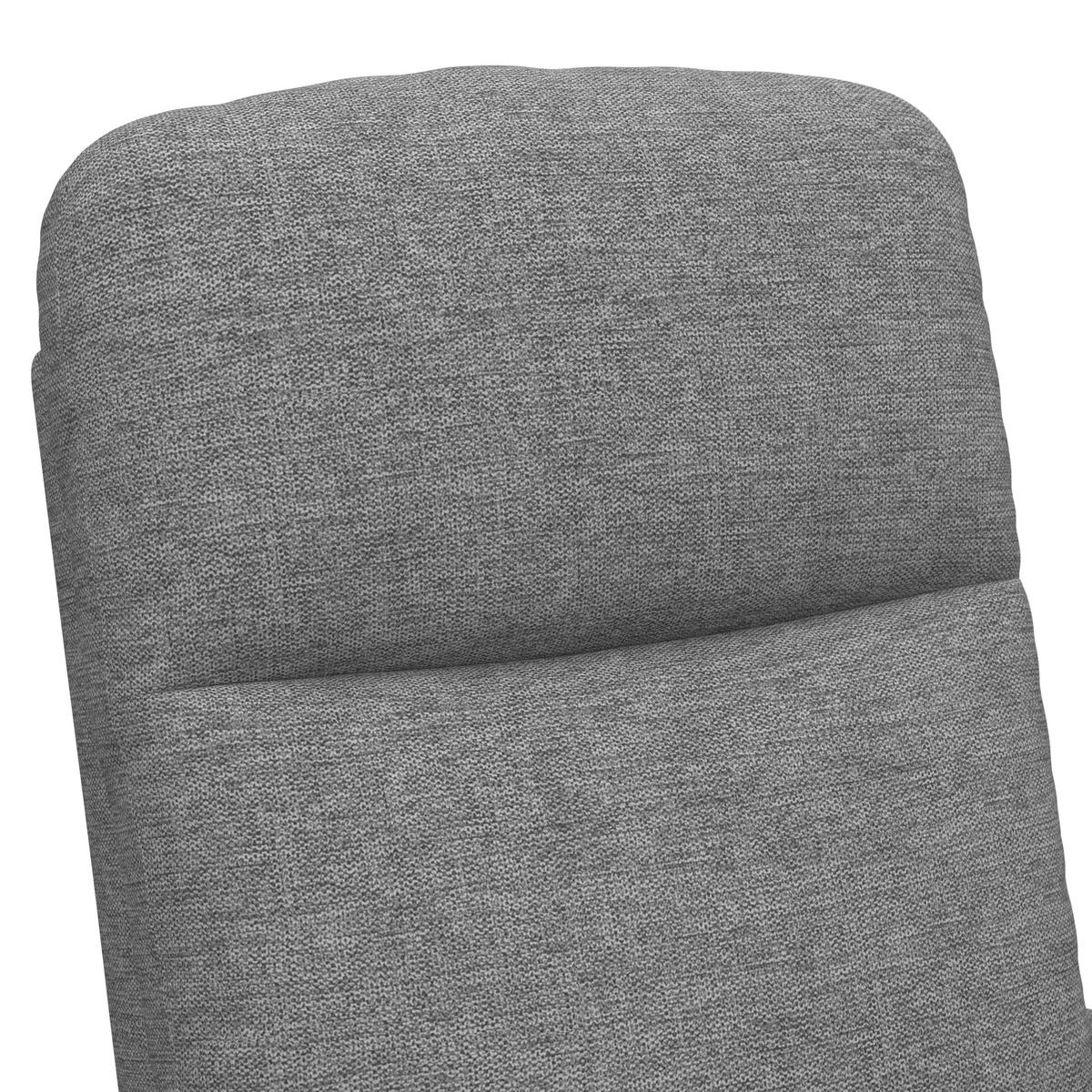 Fernsehsessel Athen Micorfaser hellgrau, B: 67,5cm - Hellgrau, MODERN, Holz/Textil (67.5/107/88.5cm)