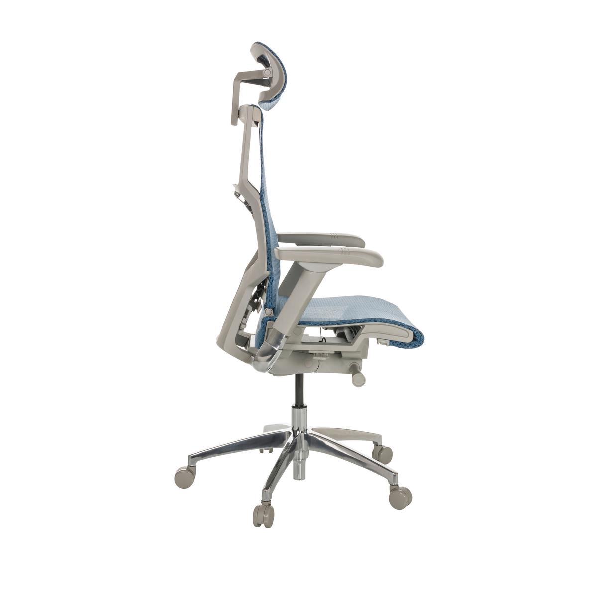Drehstuhl Dynafit Ii G - Blau/Alufarben, Basics, Kunststoff/Textil (67/119-135/60cm) - MID.YOU