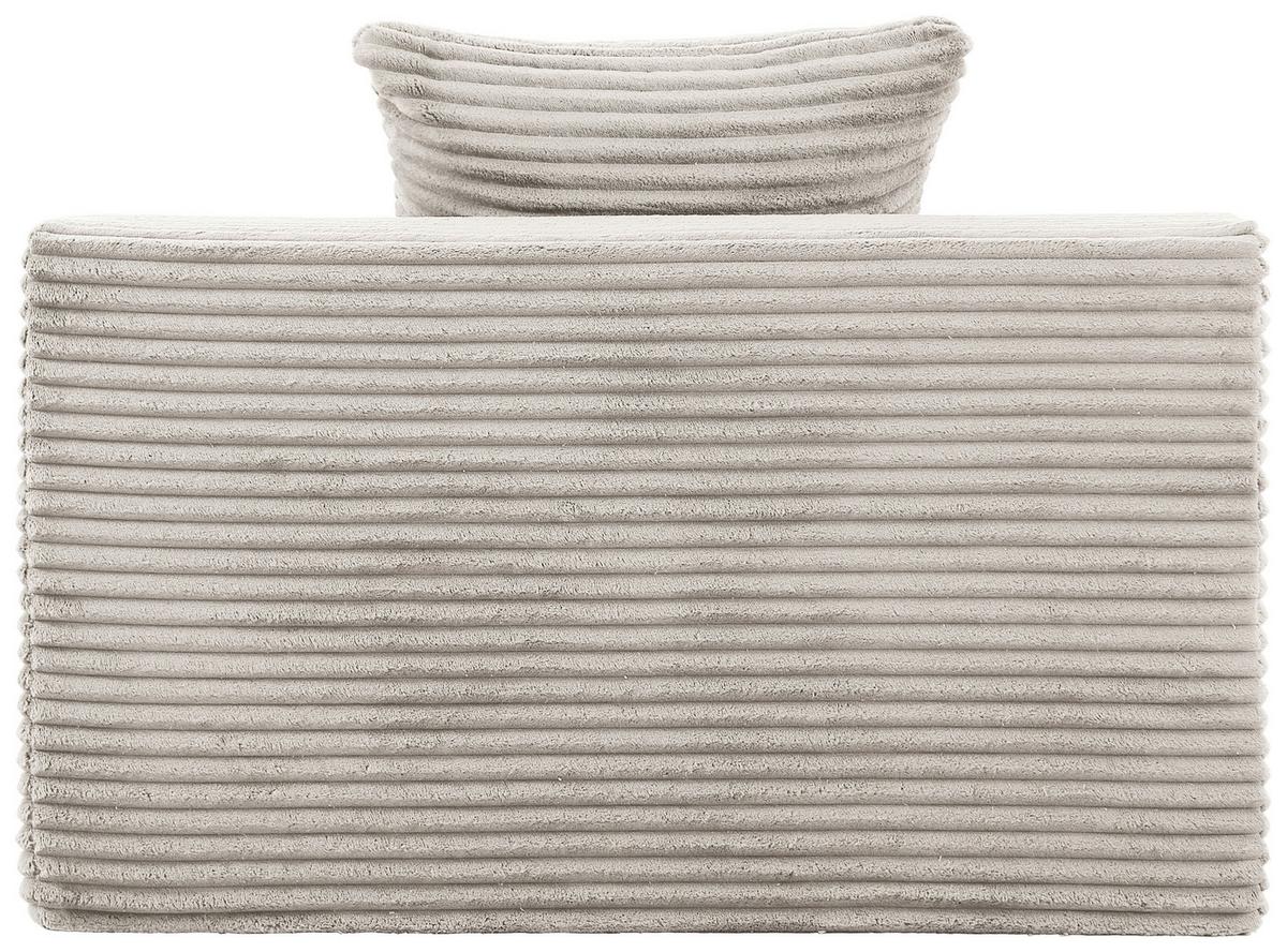 Sessel Astra Beige B: 106 cm - Beige, Design, Textil (106/60/100cm) - P & B