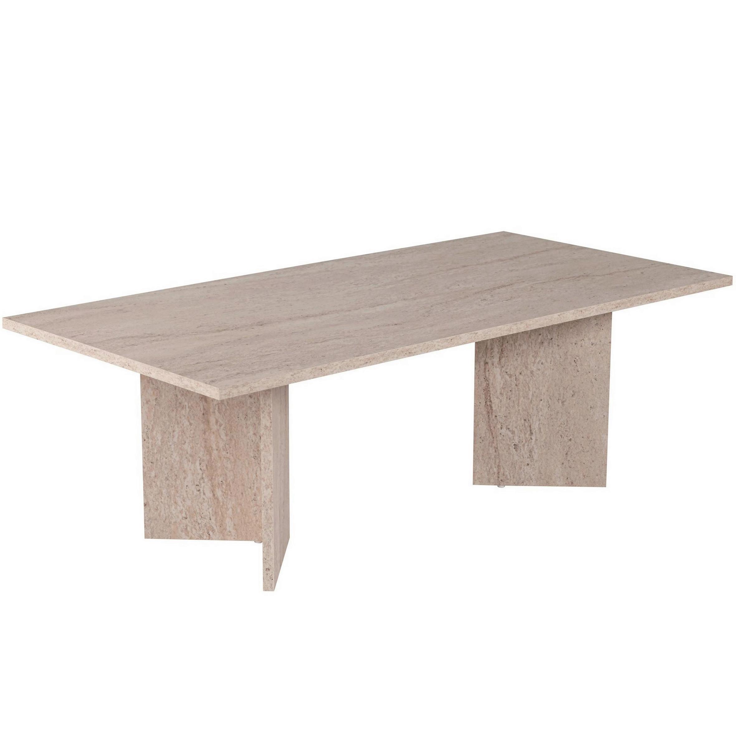 COUCHTISCH Sabin Elfenbein B: 119cm - Elfenbein, Design, Holzwerkstoff (119/40/60cm) - MID.YOU