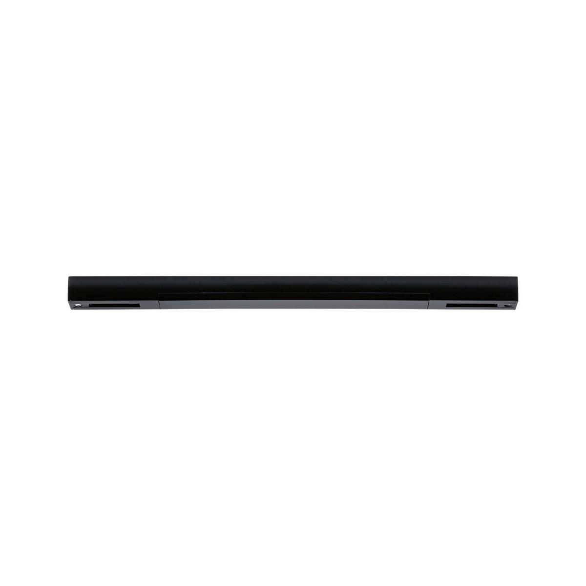 Schienensystem-einspeiser 95669 Urail Zb Mittelein. - Schwarz, Basics, Kunststoff (30,4/1,8/2,1cm) - Paulmann