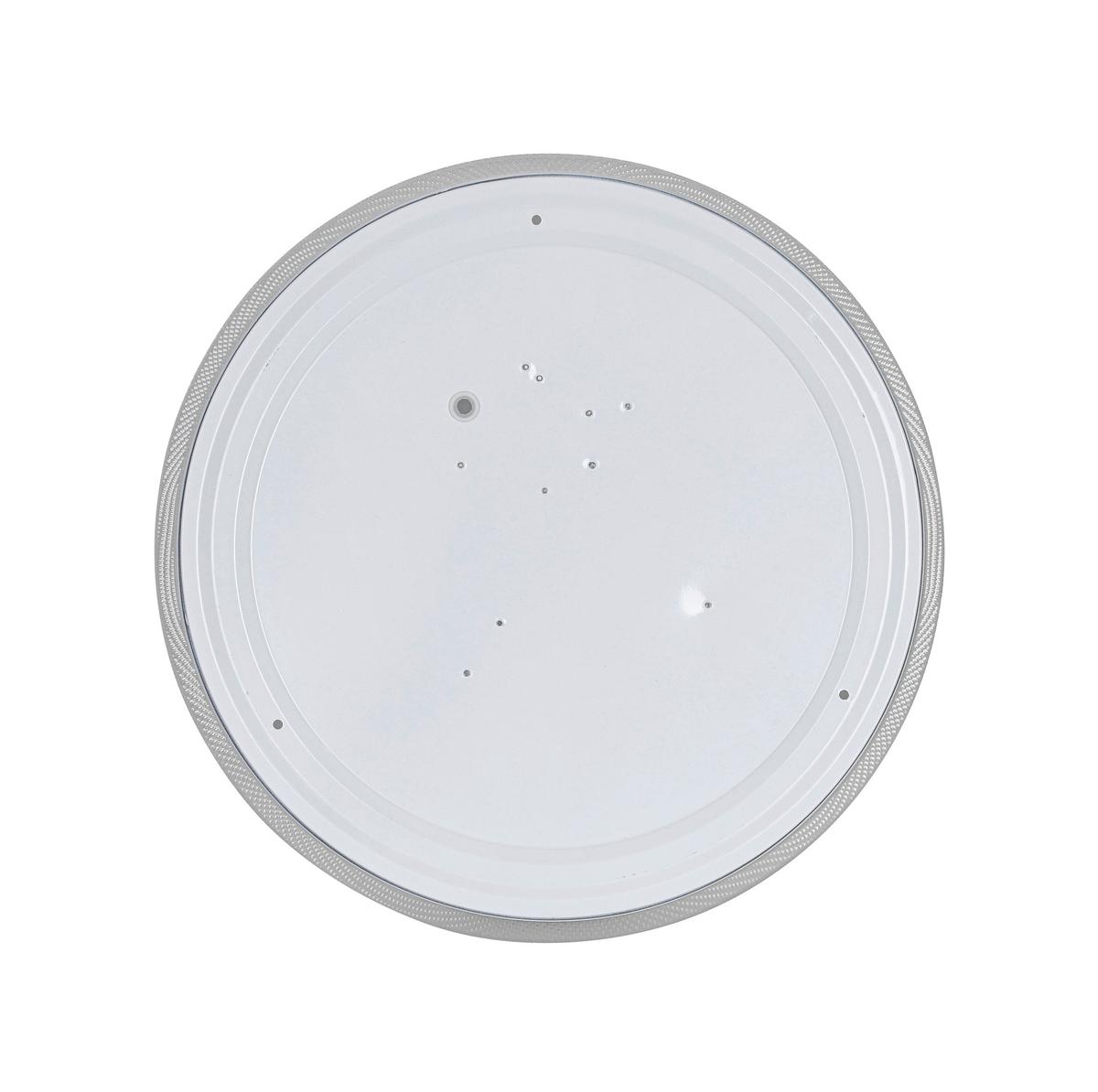 Led-deckenleuchte Natalie - Weiß, KONVENTIONELL, Kunststoff/Metall (38/8cm) - Luca Bessoni