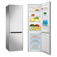 Kühl-Gefrierkombination Silber 187+75 L - Edelstahlfarben (54/176/55cm) - Amica