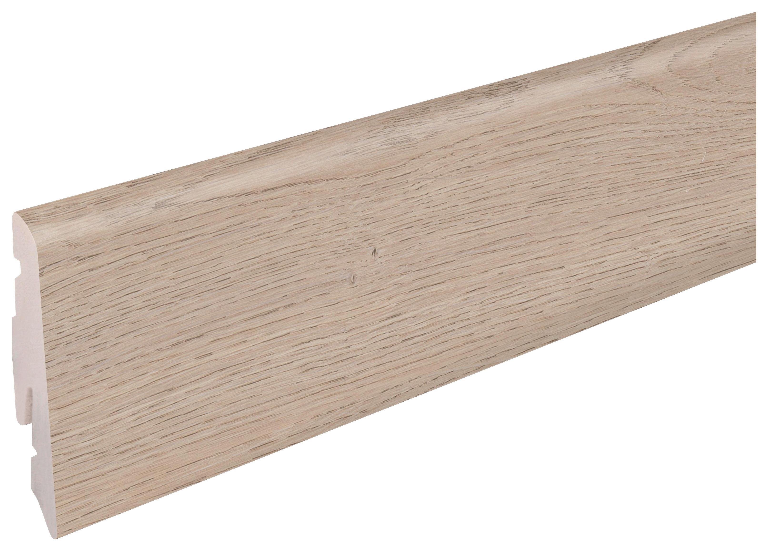 Sockelleiste Oak Linz - Braun, Basics, Kunststoff (240/5.8/1.2cm)