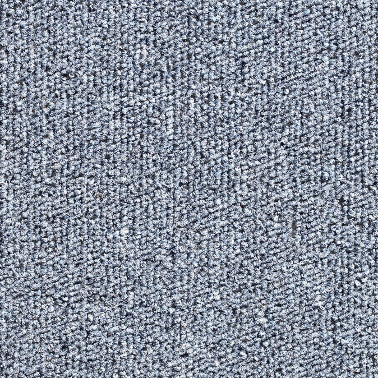 Teppichfliese Hellblau Astra 50x50 Cm Florhöhe 3 Mm