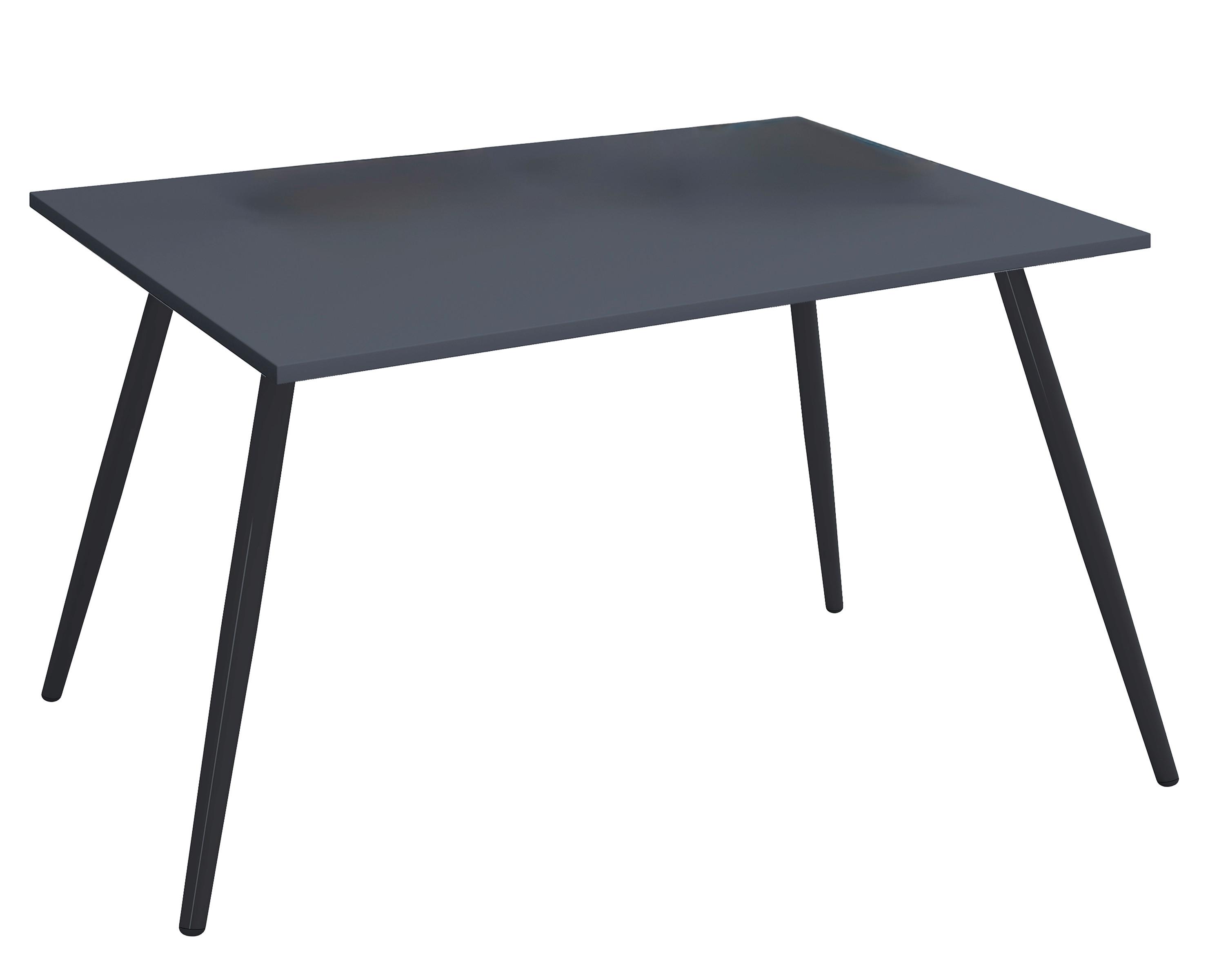 Schreibtisch Salia anthrazit/Schwarz, L: 110cm