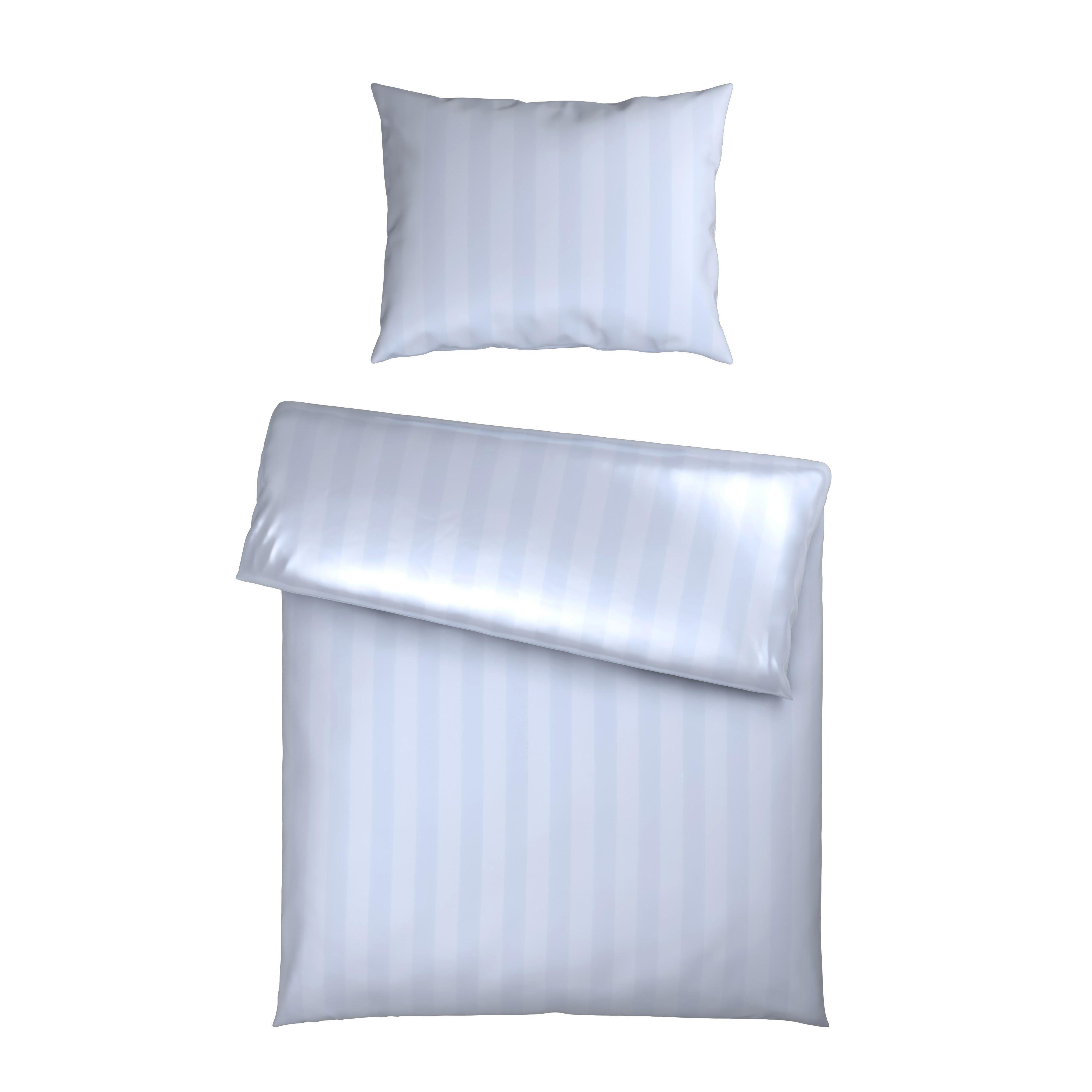 POVLEČENÍ XENIA STREIF - bílá, Moderní, textil (140/200cm) - Premium Living