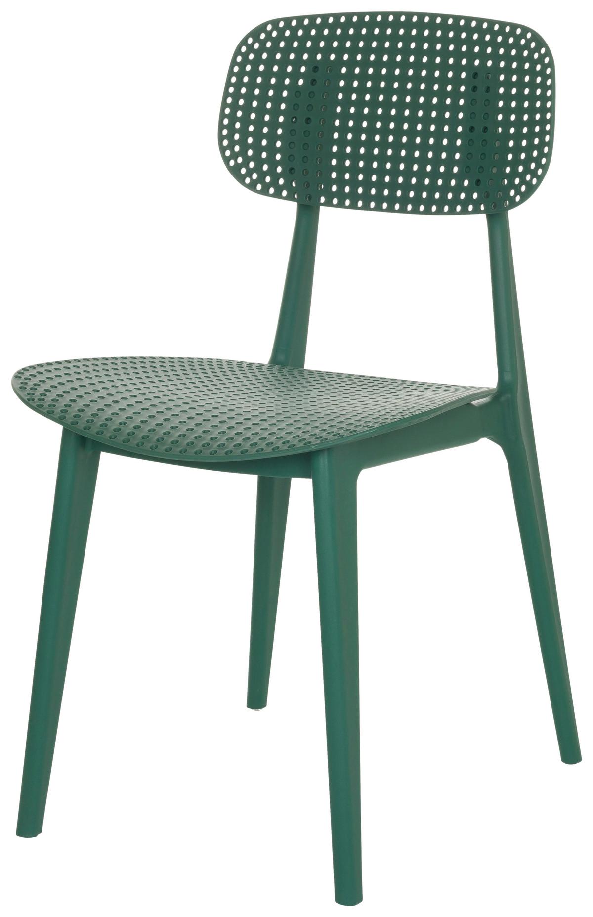 Gartensessel Artifo Hol Kunststoff - Grün, Basics, Kunststoff (42/79/51cm) - MID.YOU