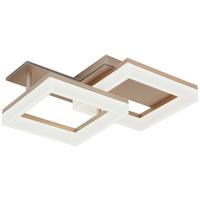 Led Mennyezeti Lámpa Fran - fehér, Modern, műanyag/fém (41/30/13cm) - Luca Bessoni