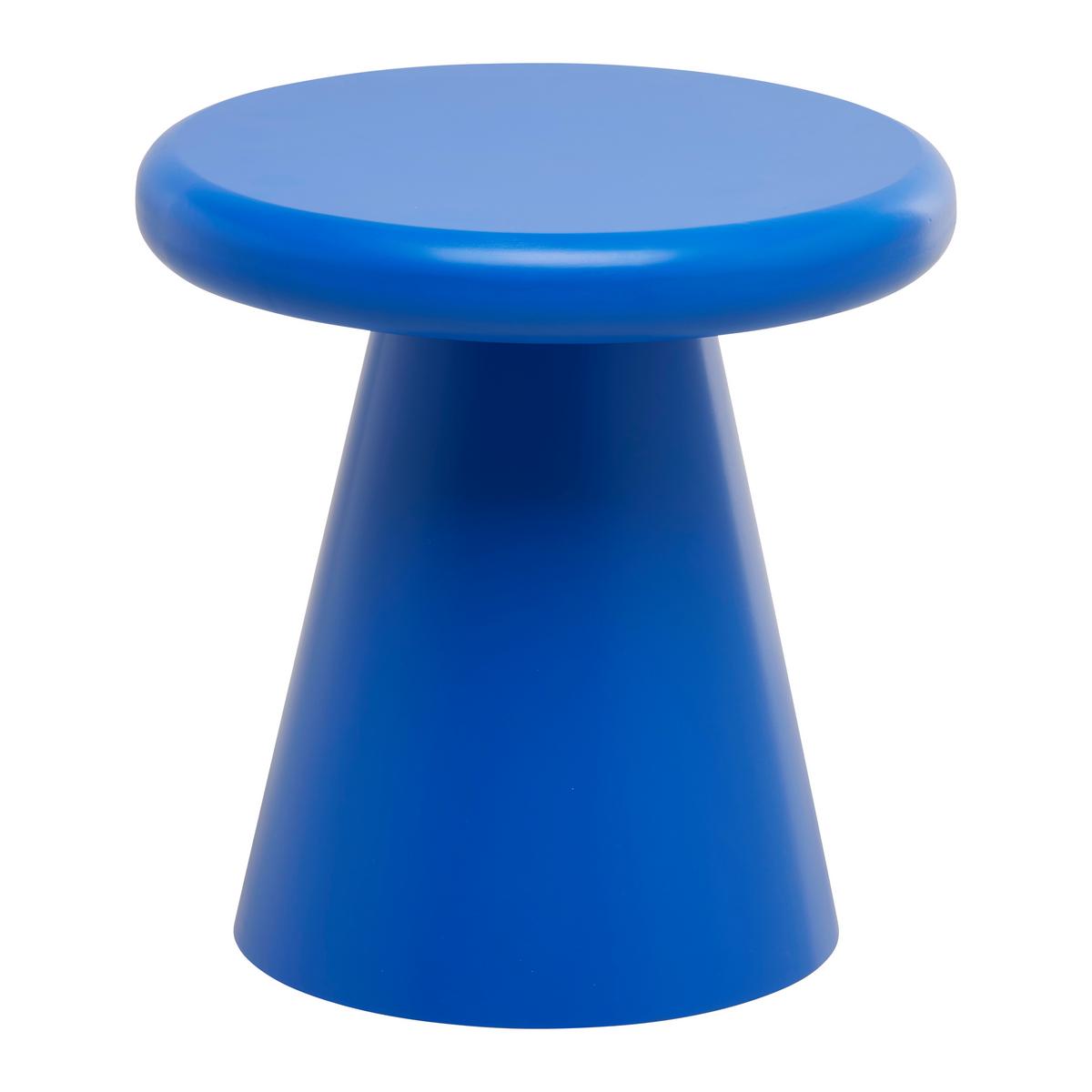 ODKLÁDACÍ STOLEK MARINO -STUDIO- - modrá, Lifestyle, kompozitní dřevo (40/40cm) - Premium Living