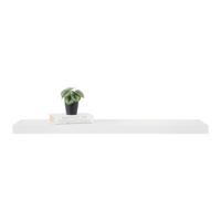 NÁSTĚNNÁ POLICE MISTER OFFICE -SB- - bílá, Moderní, kompozitní dřevo (90/4/24cm) - Mömax