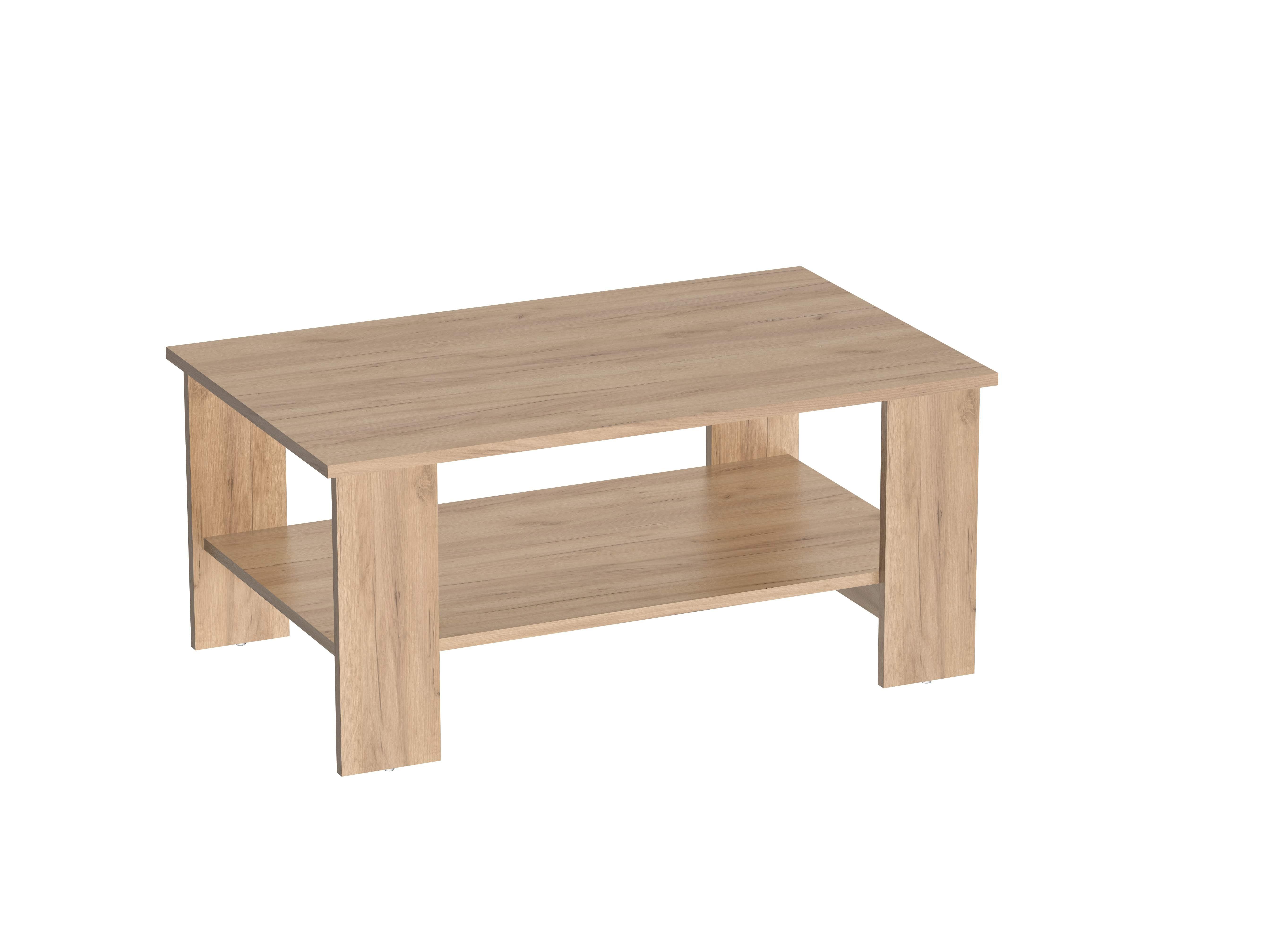 Konferenčný stolík Paolo DUB ARTISAN *CENOVÝ TRHÁK* - dub artisan, Konventionell, drevo/kompozitné drevo (90/41/55cm) - Based