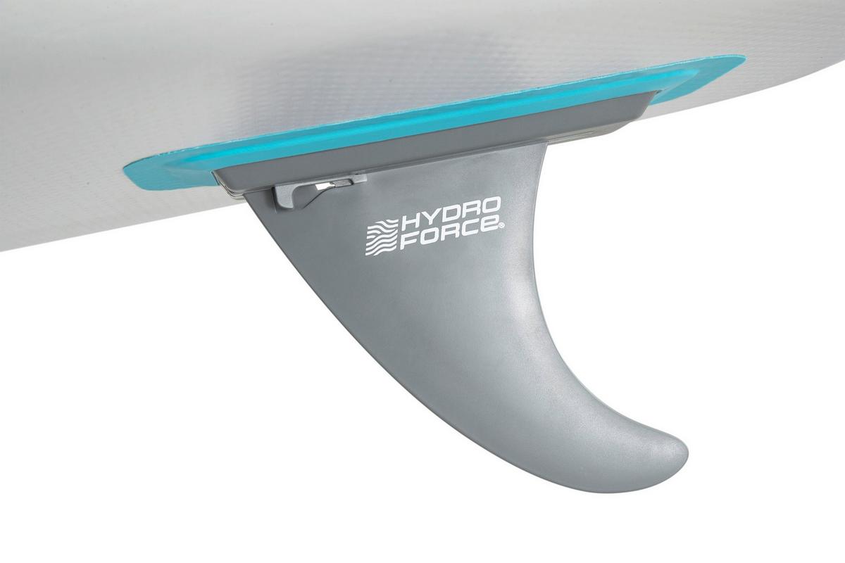 Stand-Up Paddle Board David - Blau/Grau, KONVENTIONELL, Kunststoff/Metall (305/84/15cm) - Bestway