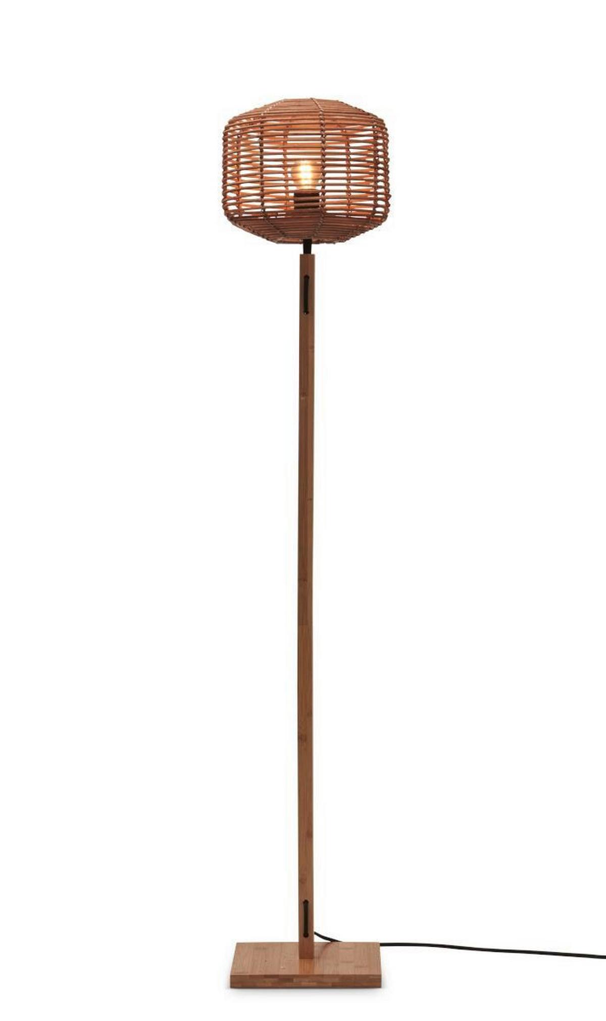 Stehleuchte Tanami/Fs/Fj/N/2520/N - Naturfarben, Trend (25/25/130cm) - Good & Mojo