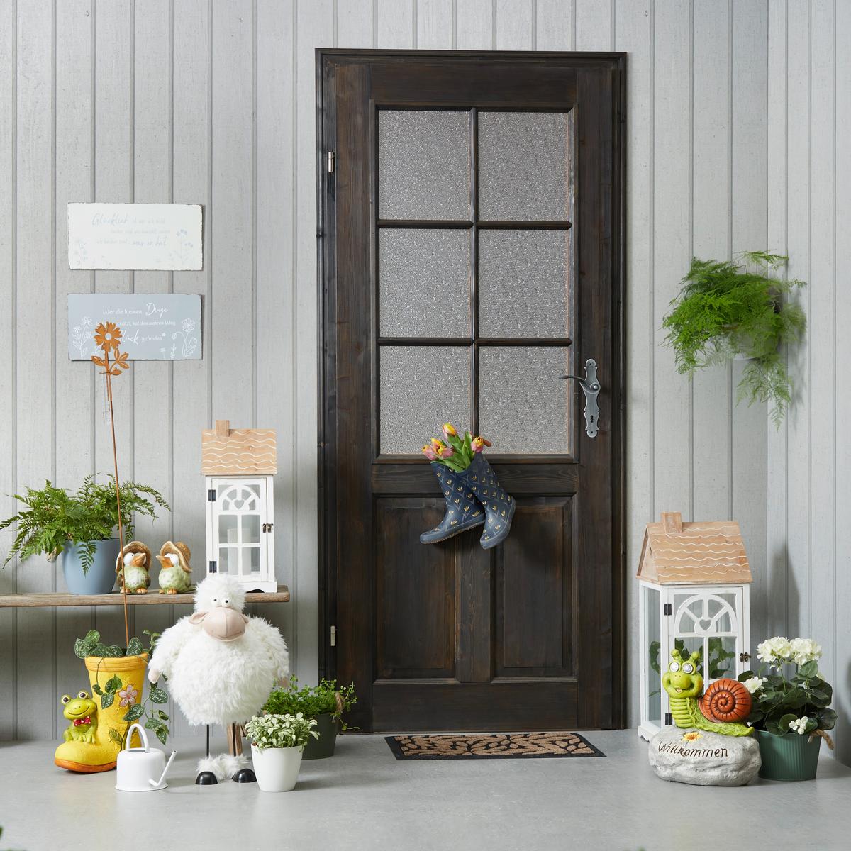 Esőmérő 9166181 Albert -Paz- - barna/átlátszó, Konventionell, Üveg/fém (11/5/116cm) - Luca Bessoni