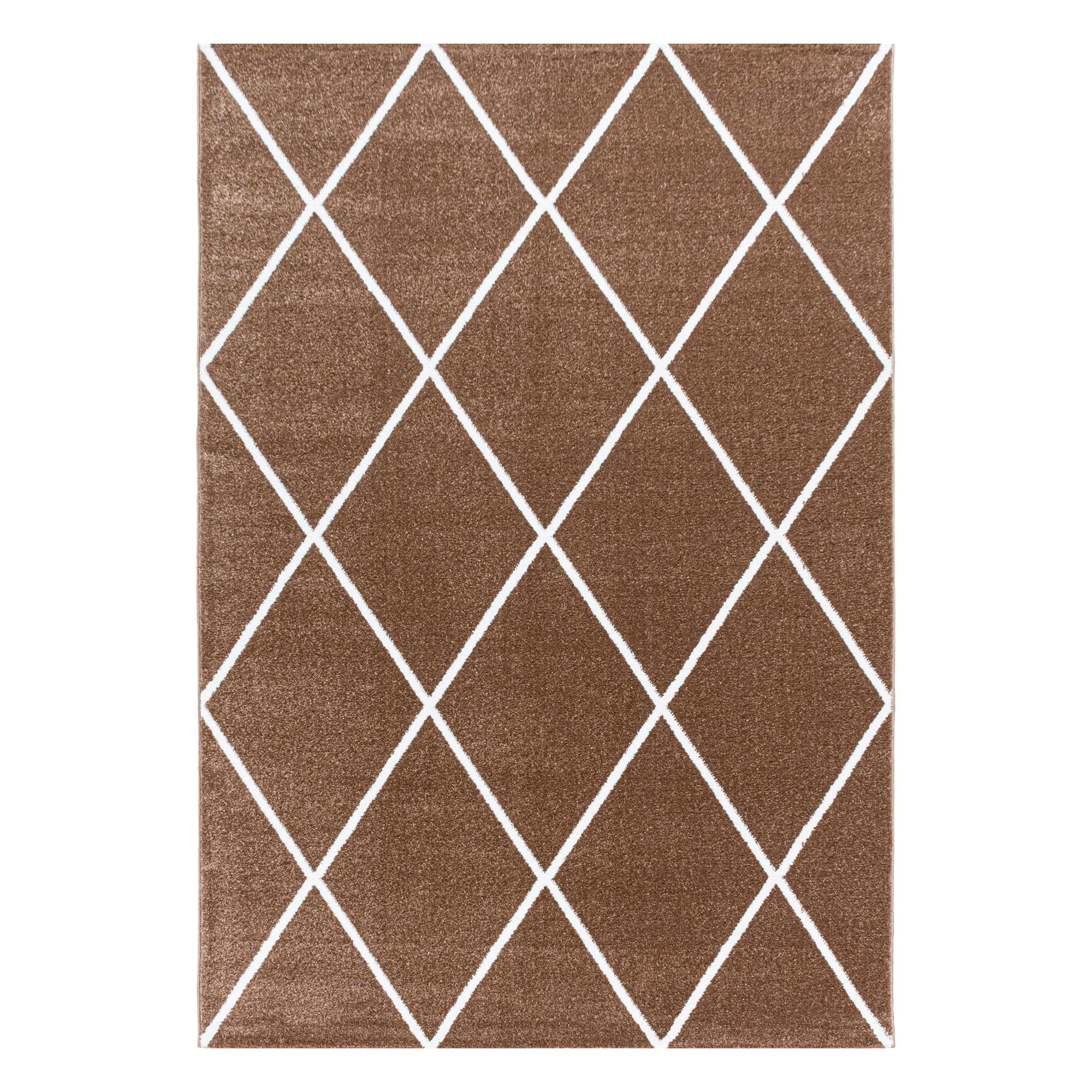 Hochflor Teppich Kupferfarben Rio 120x170 cm