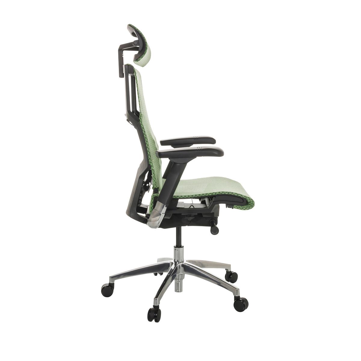 Drehstuhl Dynafit Ii - Silberfarben/Schwarz, Basics, Kunststoff/Textil (67/119-135/60cm) - MID.YOU