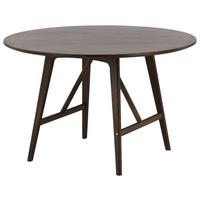 Esstisch Kaseidon - Dunkelbraun, Design, Holz/Holzwerkstoff (100/100/75cm) - Livetastic