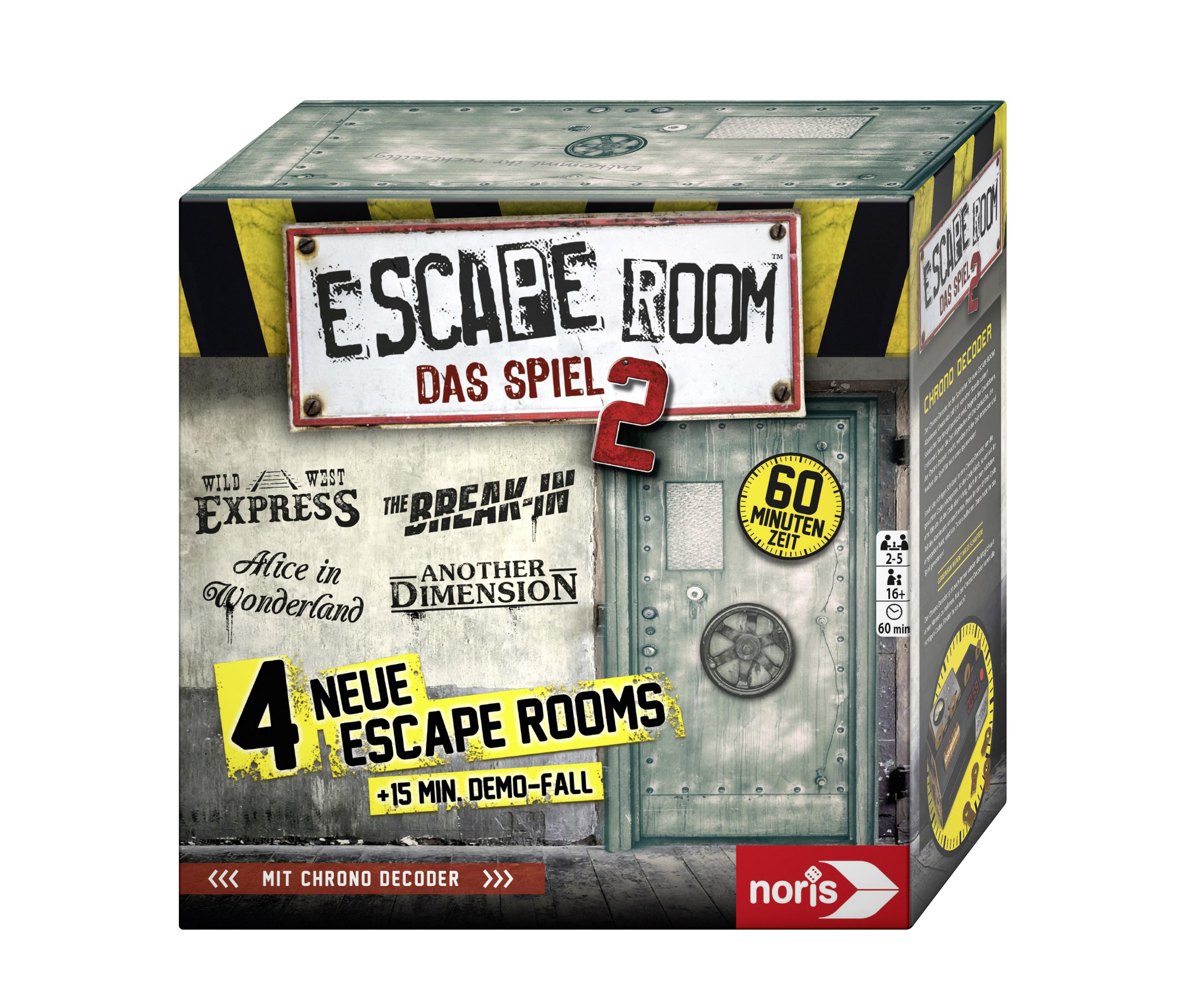 Spiel Escape Room Ab 16 Jahren, Strategiespiel - Multicolor, Basics, Kunststoff (11,5/26,5/26,5cm)