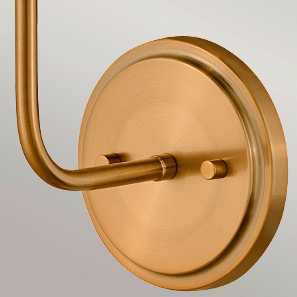 Falilámpa Hk-Clarke1-Br-Bk - fekete/aranyszínű, Konventionell, fém (40/18,4/22,2cm) - Elstead Lighting