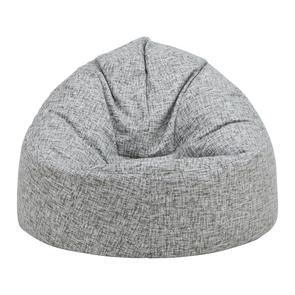 Sedací vak VERRETO, šedá, max. 90 kg - šedá, Moderní, textil (105/80/105cm) - Mömax