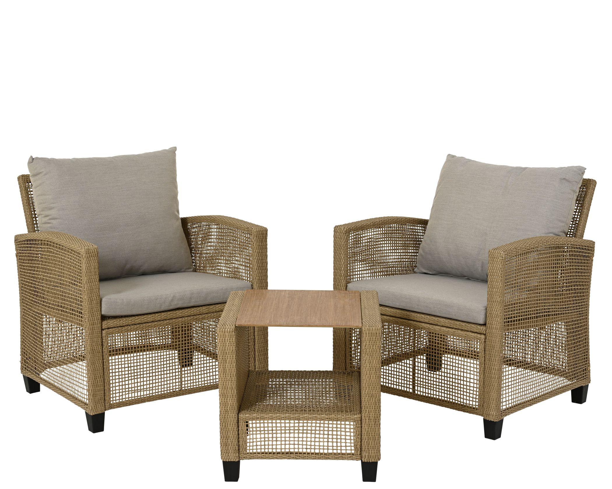 SÚPRAVA ZÁHRADNÉHO NÁBYTKU LUAN - Modern (66/75/68cm) - Modern Living