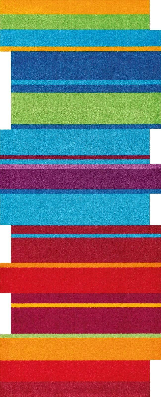 Fußmatte Dancing Steps 087717 80x200 cm Textil - Multicolor, Basics, Textil (80/200cm) - Esposa