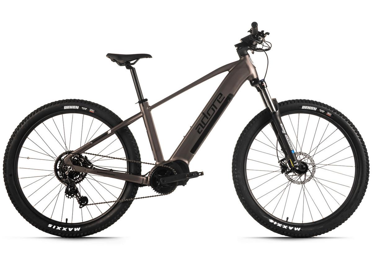 E-Mountainbike Hardtail 29'' Platingrau Matt - Grau, LIFESTYLE, Metall (180/70/100cm)