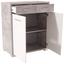 Komoda Q-big New Qbk02 - bílá/šedá, Moderní, dřevo (98/105/44cm) Komoda Q-big New Qbk02 - bílá/šedá, Moderní, dřevo (98/105/44cm)