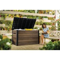 ÚLOŽNÝ BOX DECO BOX - barvy vlašských ořechů, Moderní, plast (147/86/83cm) - Ambia Garden
