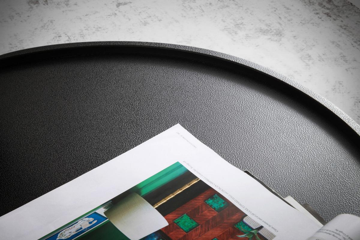 Couchtisch Eisen Schwarz D: 60 cm - Schwarz, Design, Metall (60/60/36cm) - MID.YOU