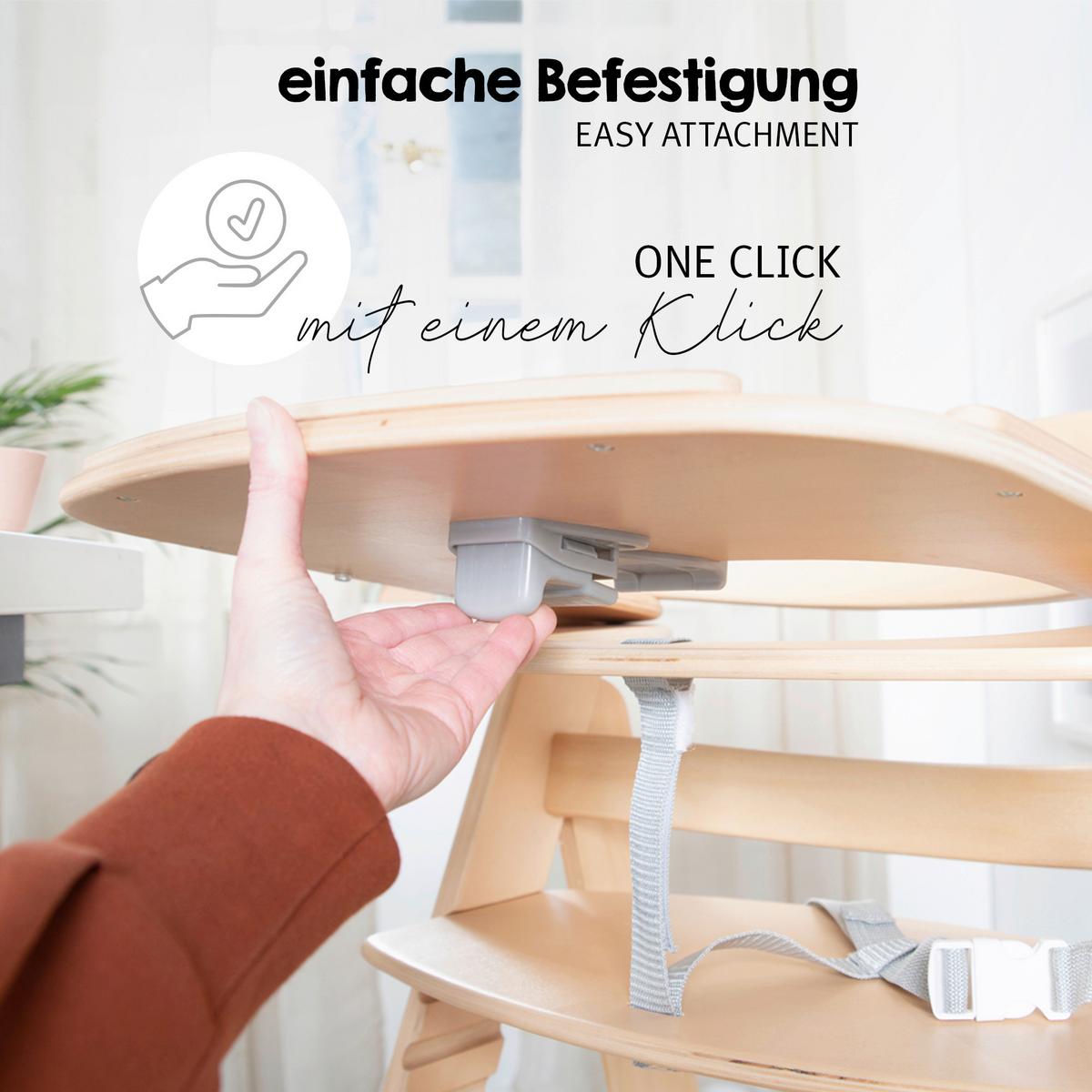 Essbrett mit Schutzkanten natur - Naturfarben, Basics, Holzwerkstoff (42/2/40cm) - Roba