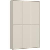 Garderobenschrank Zapato Kaschmir B: 111,5cm - Kaschmir, Design, Holzwerkstoff (111,5/185,9/35,3cm) - Livetastic