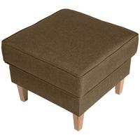 Hocker Lorris - Sandfarben/Buchefarben, Design, Textil (53/45/53cm) - Max Winzer