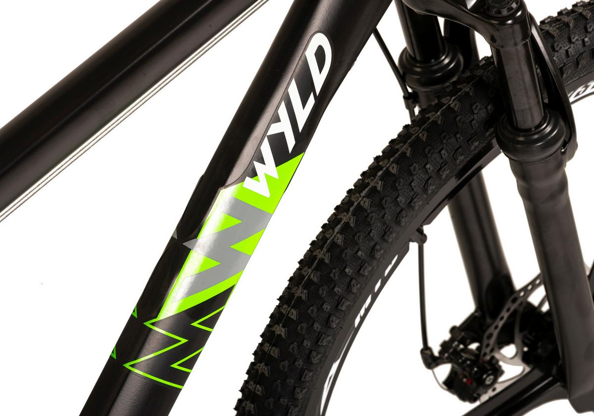 Mountainbike 410m - Schwarz, MODERN, Metall (25/140/60cm)