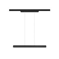 Schienensystem Duoline Hängeleuchte 73143131 Pl Paros - Schwarz, Basics, Metall (90/180/5cm) - Trio Leuchten