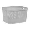 KOŠÍK NA DROBNOSTI STINE -XL- CA. 18L -EXT- - šedá, Moderní, plast (38/28,5/22,5cm)