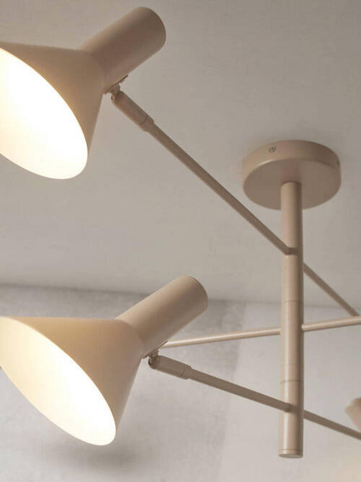 Deckenleuchte Izmir - Grau, Trend, Metall (124/40cm) - It's about Romi