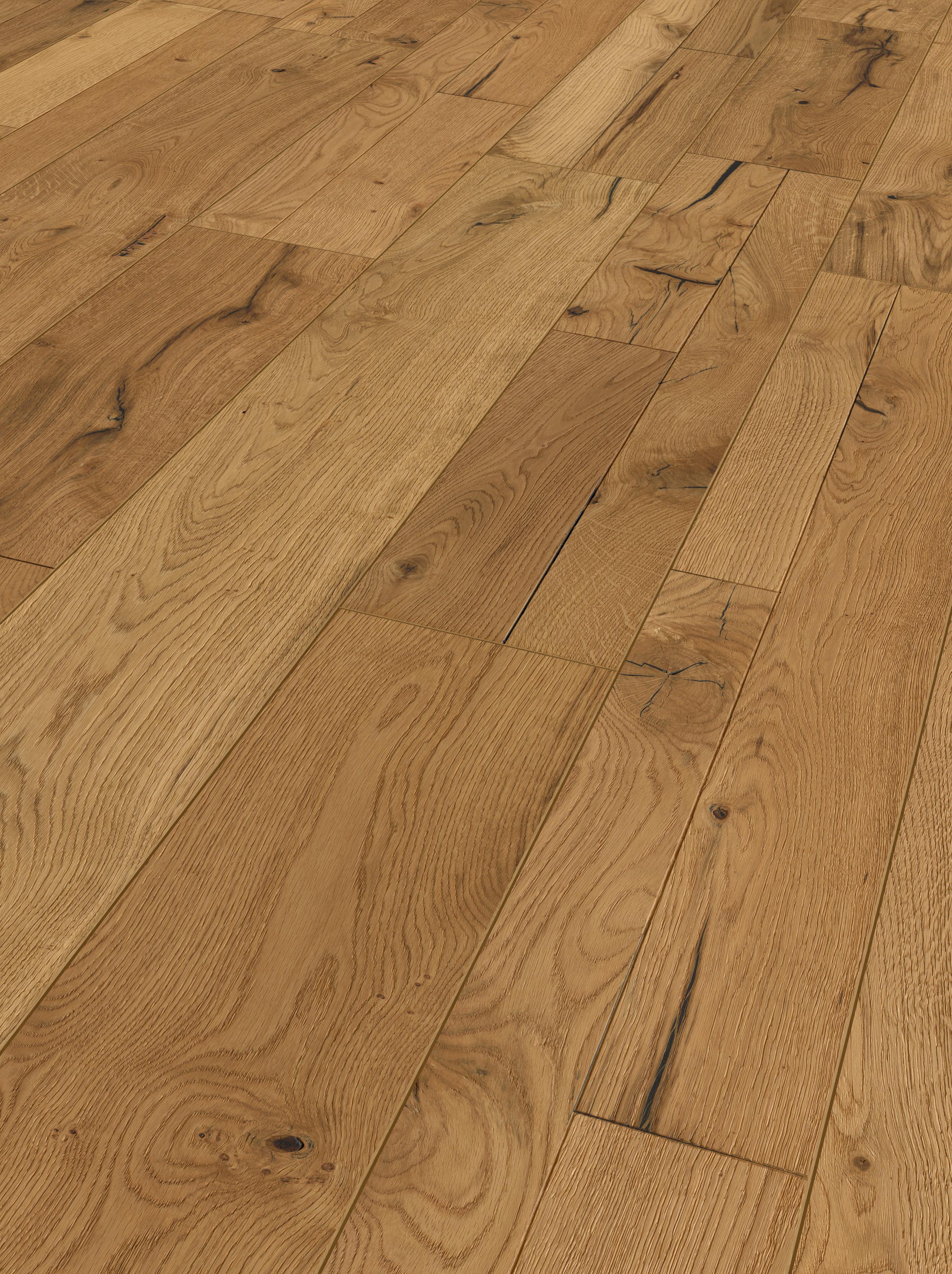 Parkettboden Eiche Braun Geölt Landhausdiele Stärke 15mm - Eichefarben/Braun, LIFESTYLE, Holz (188,2/19/1,5cm) - Parador