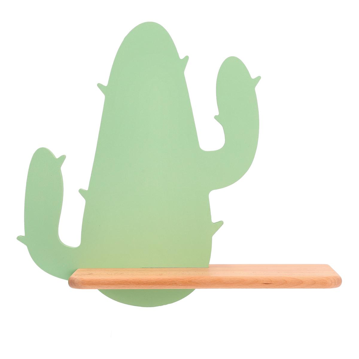 Kinderwandleuchte 21-00927 Cactus 2 - Grün, Basics, Holz/Holzwerkstoff (33/12/29.5cm)