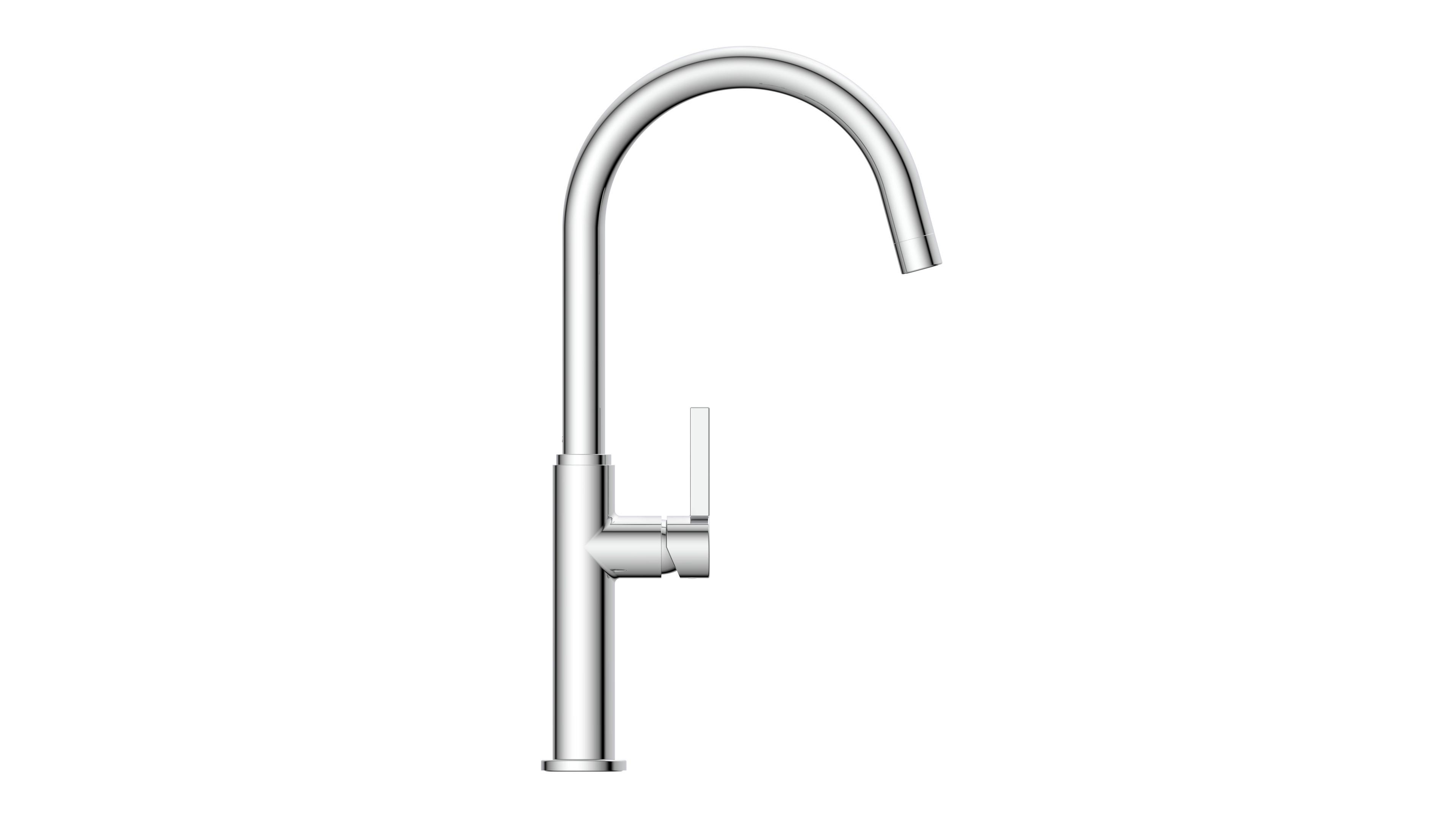 DŘEZOVÁ BATERIE SISTANT GLASGOW - barvy chromu, Basics, kov (41cm) - Sistant