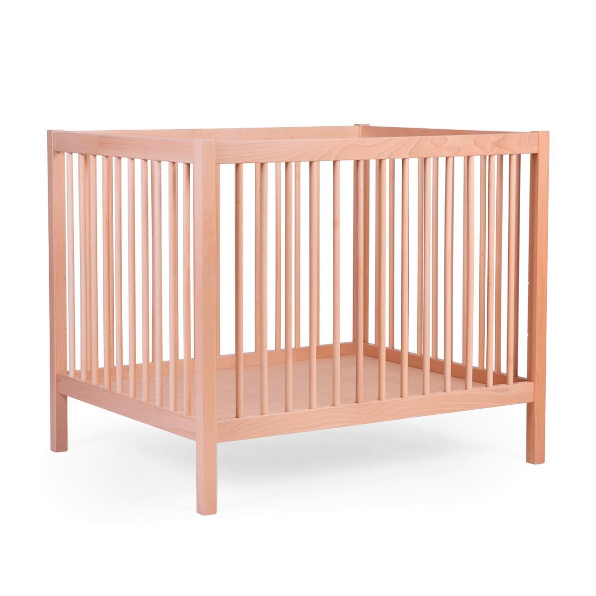 Laufgitter Höhenverstellbar Naturfarben, L: 98 Cm - Naturfarben, KONVENTIONELL, Holz/Kunststoff (98/78/82cm) - Childhome