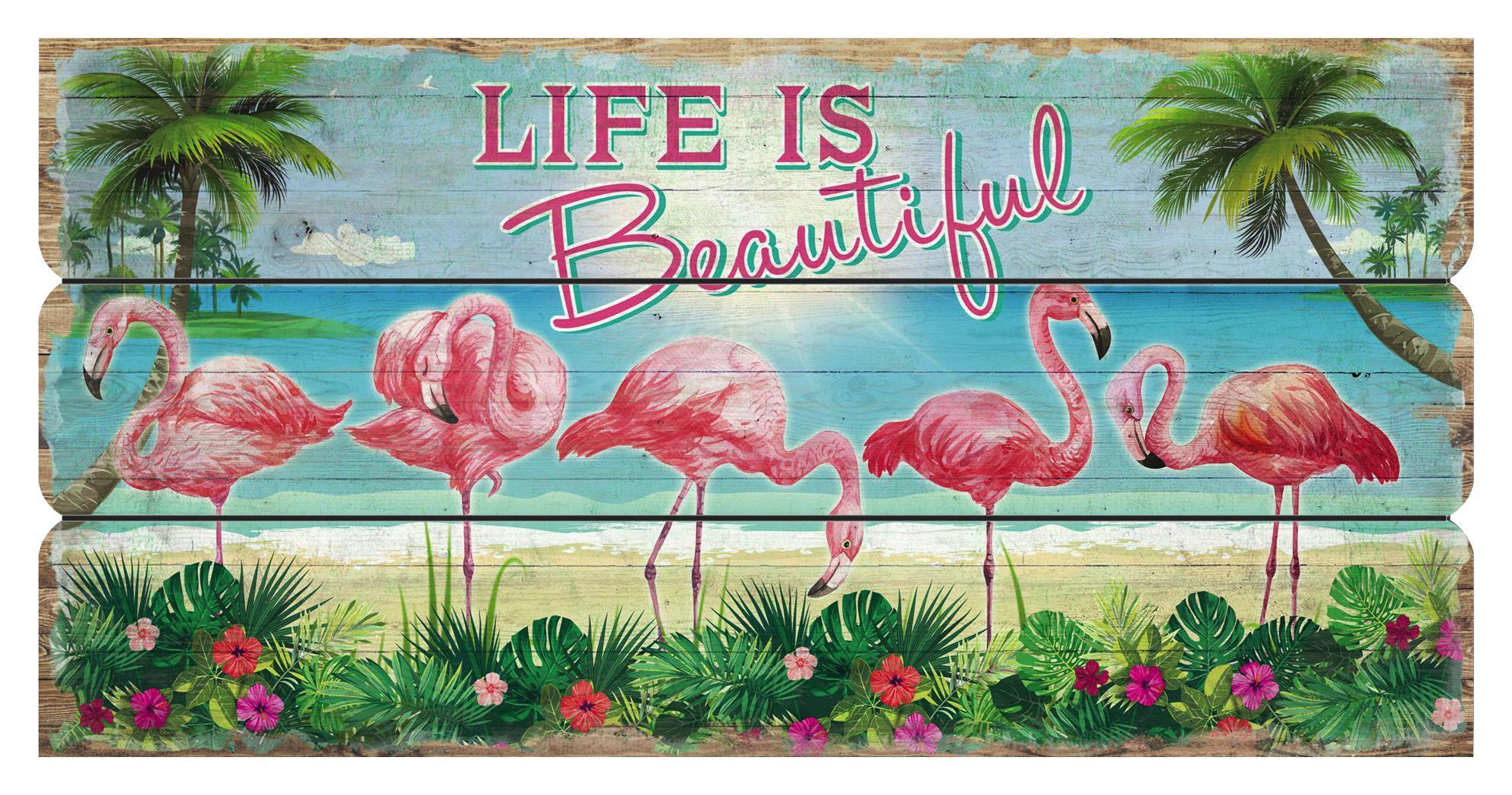 Dekorpanel Summer - Színes, modern, Faalapú anyag (30/60cm)