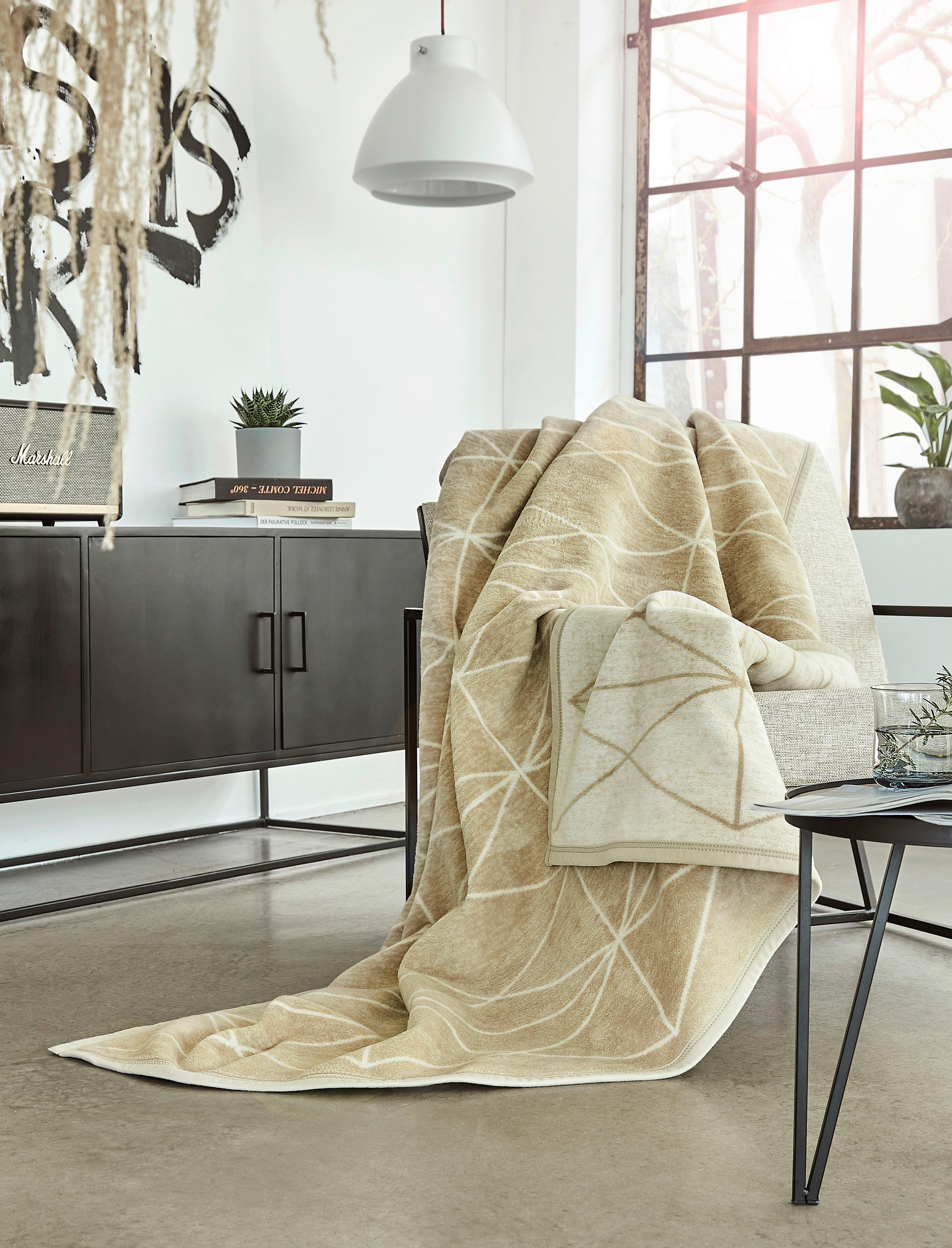 DEKA BUGATTI 1802-300 - béžová, Konventionell, textil (150/200cm) - Bugatti