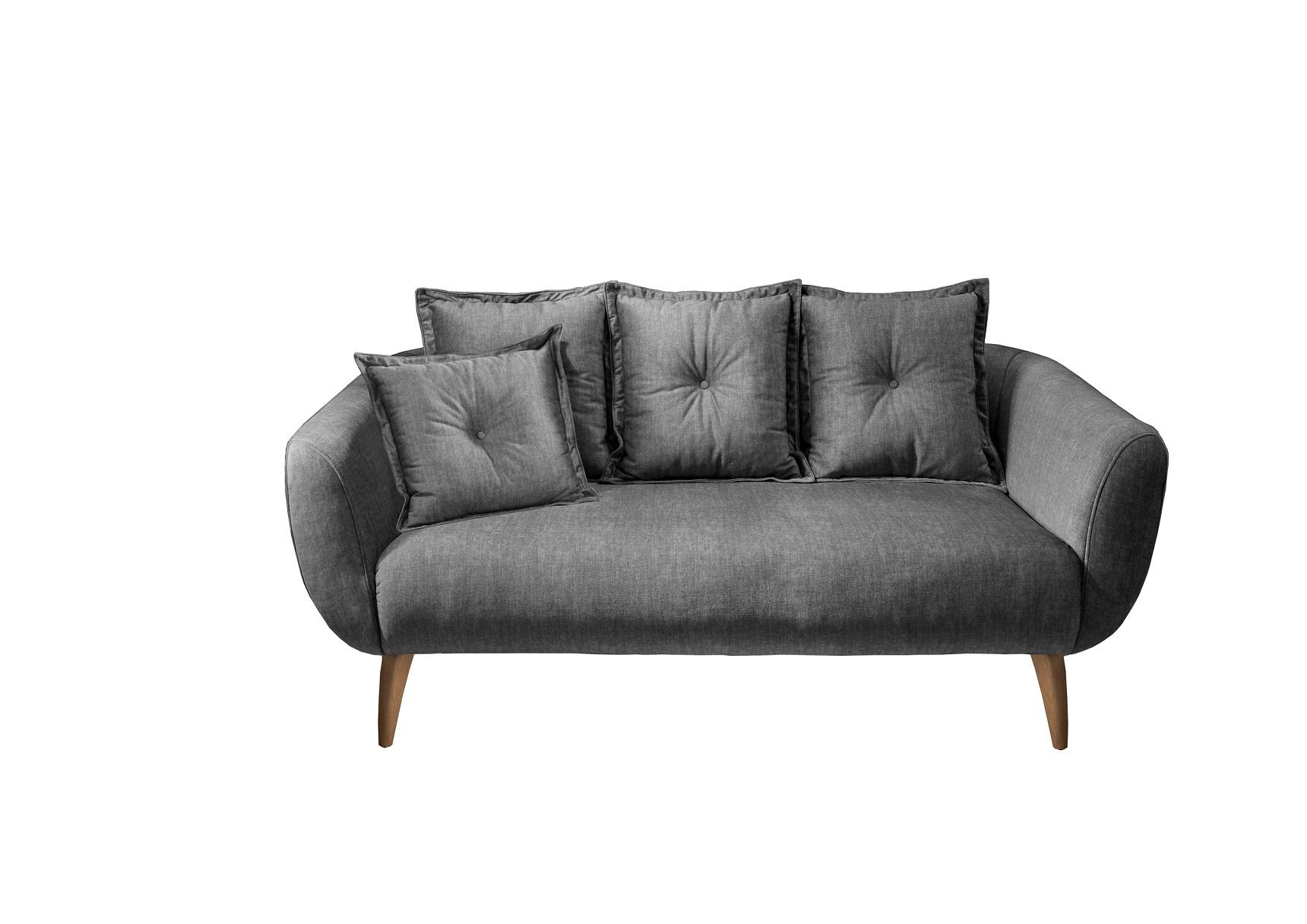 2,5-Sitzer Baggio Grau B: 196 cm