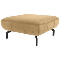 Hocker Looks Xiii - Messingfarben/Schwarz, Design, Textil (83/44/83cm) - LOOKS by W.Joop