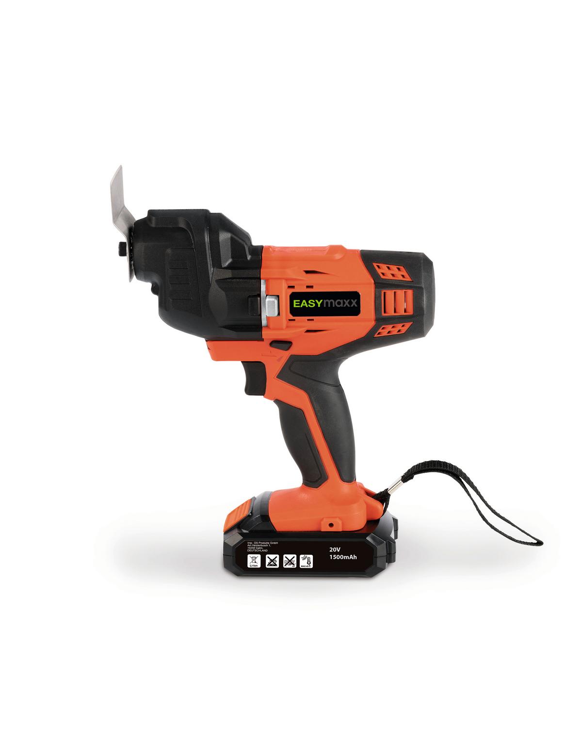 Akkuschrauber Easy Maxx 20 V, 0-550 U/Min, Rot/Schwarz - Rot/Schwarz, Basics, Kunststoff/Metall (31/11,5/41,5cm)