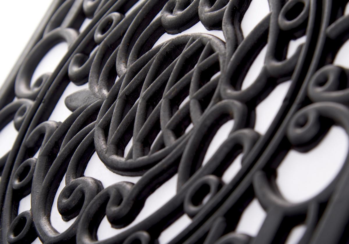 Fußmatte Mix Mats Eisenpineapple 45x75 - Schwarz, Basics, Kunststoff (45/75cm) - Hanse Home