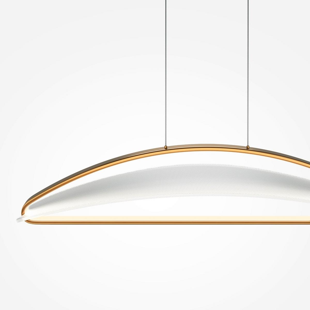 Pendelleuchte Breeze - Messingfarben, MODERN, Metall (103/25/45cm) - MAYTONI